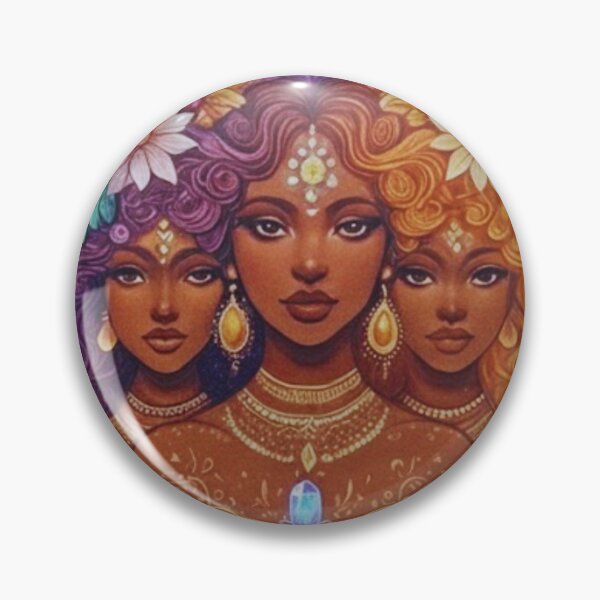 Item preview, sisters of love, light and gem designed and sold by Cushion-Crafts.