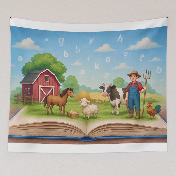 Item preview, Literary World: On the Farm designed and sold by Steffani Lehmann.