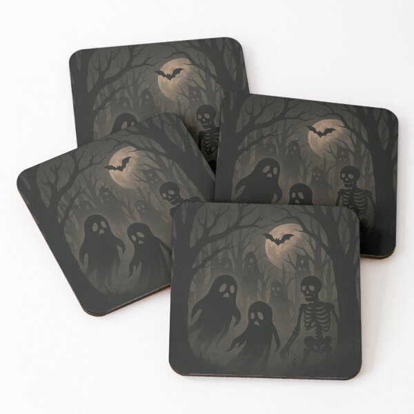 Item preview, Forest of Shadows | Gothic Horror Halloween Art designed and sold by AstroGlamStudio.