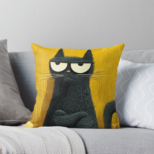 Item preview, Black Cat:Funny Cat, Seat Owner designed and sold by ChefsSpicyFits.