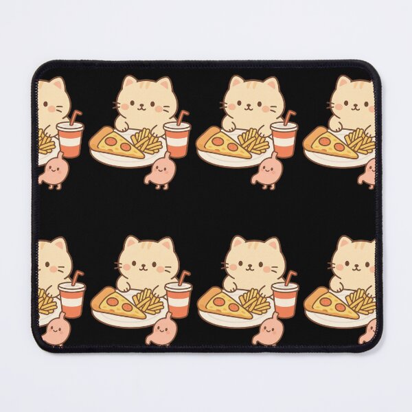 Item preview, Bariatric - Kawaii cat and stomach designed and sold by DamioPolArt.