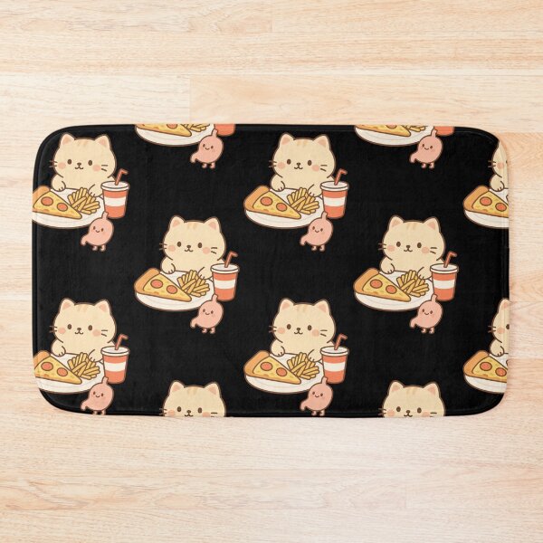 Item preview, Bariatric - Kawaii cat and stomach designed and sold by DamioPolArt.