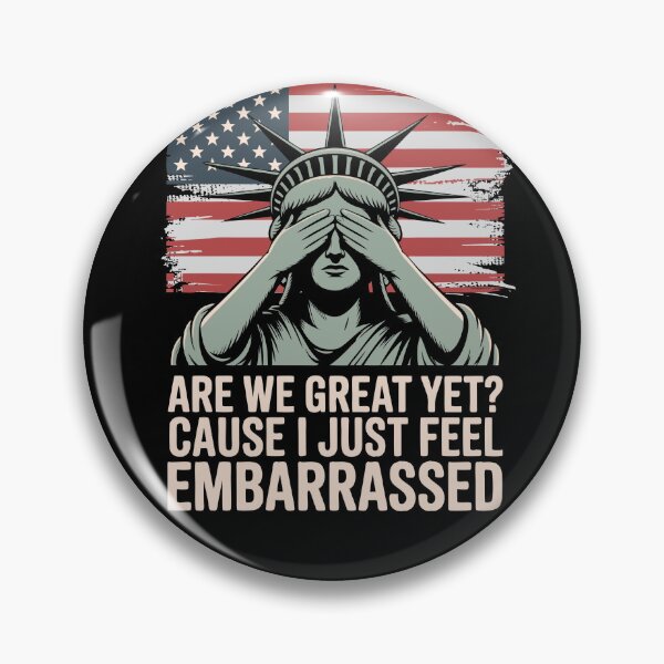 Item preview, Are We Great Yet? Protest Graphic designed and sold by Pishpunta.