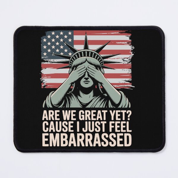 Item preview, Are We Great Yet? Protest Graphic designed and sold by Pishpunta.