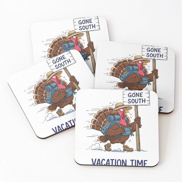 Item preview, Gone South Vacation Time: Turkey Hiking Funny Getaway designed and sold by zoughlal.