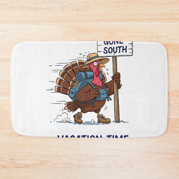 Item preview, Gone South Vacation Time: Turkey Hiking Funny Getaway designed and sold by zoughlal.