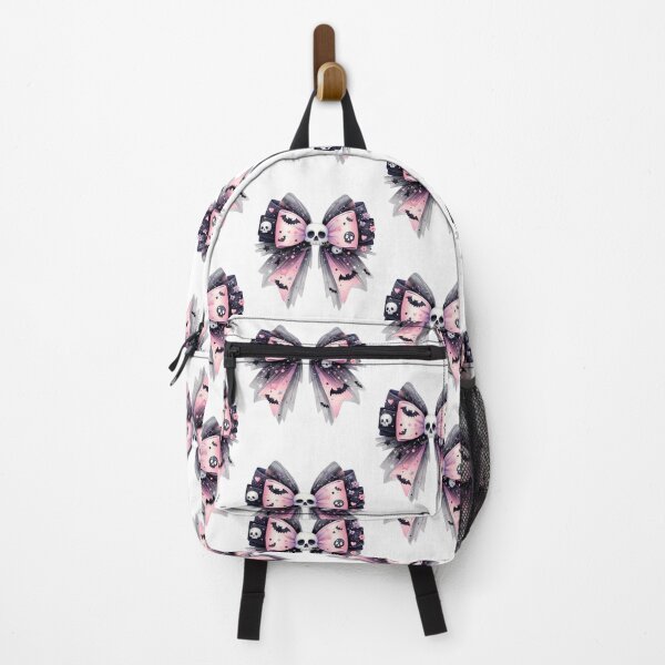 Item preview, Pink Gothic Bow – Spooky Cute Aesthetic designed and sold by FloraMyst.