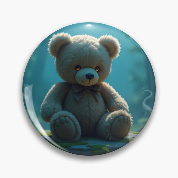 Item preview, AncientBear & TwilightMist – A threadable companion between ForestSilence & fading childhood glow designed and sold by FotoworldEdel.