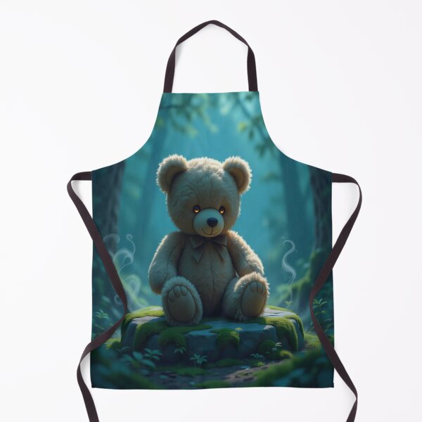 Item preview, AncientBear & TwilightMist – A threadable companion between ForestSilence & fading childhood glow designed and sold by FotoworldEdel.