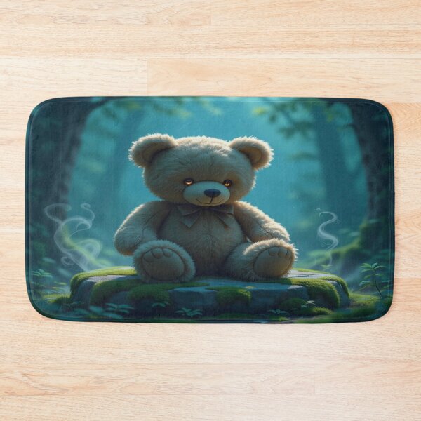 Item preview, AncientBear & TwilightMist – A threadable companion between ForestSilence & fading childhood glow designed and sold by FotoworldEdel.