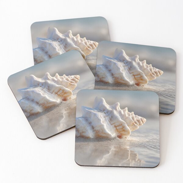 Item preview, Seashell resting on the sandy shore designed and sold by anytka.