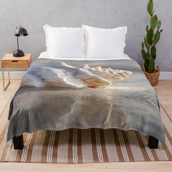 Item preview, Seashell resting on the sandy shore designed and sold by anytka.