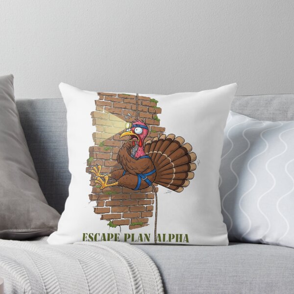 Item preview, Escape Plan Alpha: Funny Rappelling Turkey Thanksgiving designed and sold by zoughlal.