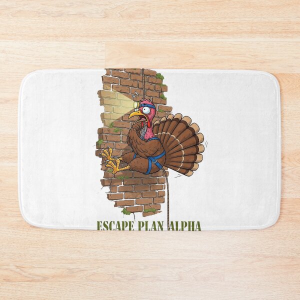 Item preview, Escape Plan Alpha: Funny Rappelling Turkey Thanksgiving designed and sold by zoughlal.