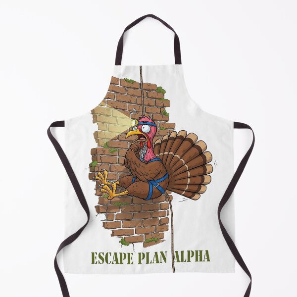 Item preview, Escape Plan Alpha: Funny Rappelling Turkey Thanksgiving designed and sold by zoughlal.