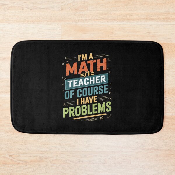 Item preview, Math Teacher Men Women Mathematics School Teachers  designed and sold by GGrizeldaRivas.