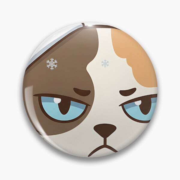 Item preview, Suspicious Santa Cat — Blue-Eyed Grinch Vibes designed and sold by meesub.