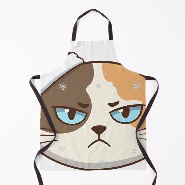 Item preview, Suspicious Santa Cat — Blue-Eyed Grinch Vibes designed and sold by meesub.