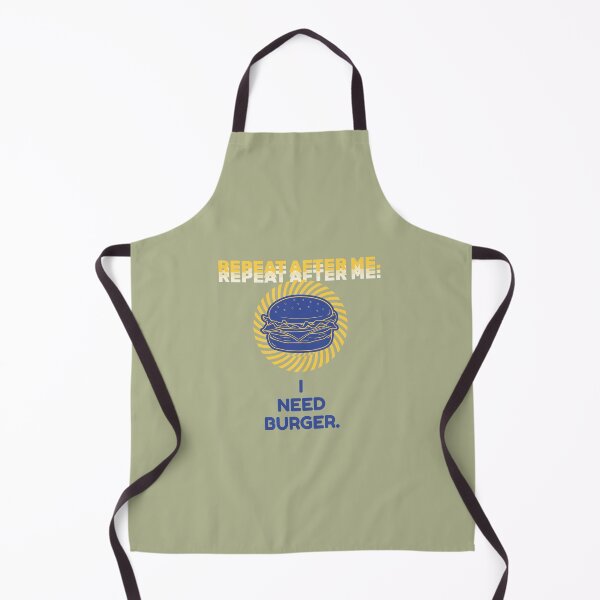 Item preview, Repeat After Me I Need Burger Shirt designed and sold by heyyoyeah63.