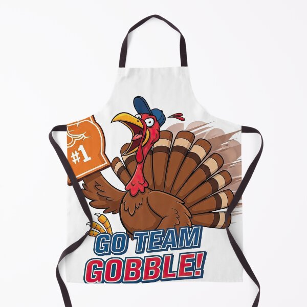 Item preview, Go Team Gobble: Funny Football Sports Thanksgiving Turkey designed and sold by zoughlal.