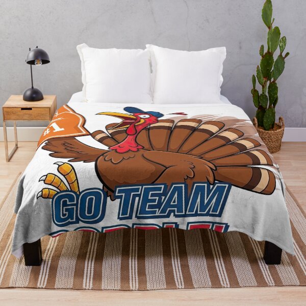 Item preview, Go Team Gobble: Funny Football Sports Thanksgiving Turkey designed and sold by zoughlal.