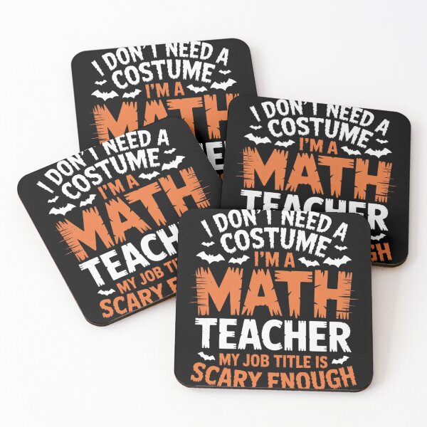 Item preview, Mathematics Math Teacher Quote Costume Easy Halloween  designed and sold by GGrizeldaRivas.