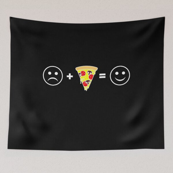 Item preview, Sad Face Pizza Smiley Face designed and sold by PrintPress.