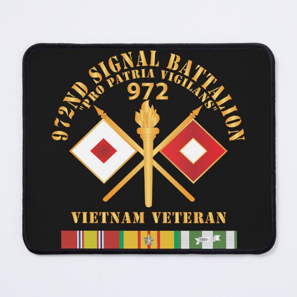 Item preview, Army - 972nd Signal Battalion - Pro Patria Vigilans - Vietnam Veteran - VN SVC X 300 designed and sold by Military Insignia Products.