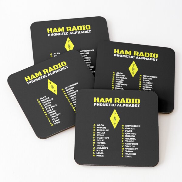 Item preview, HAM Radio Symbol - Phonetic Alphabet Chart Alfa - Zulu designed and sold by AnnSign.