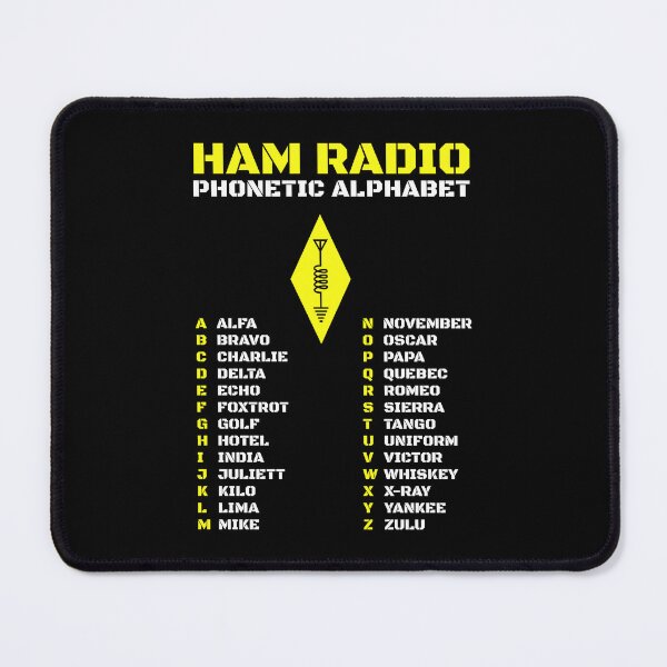 Item preview, HAM Radio Symbol - Phonetic Alphabet Chart Alfa - Zulu designed and sold by AnnSign.
