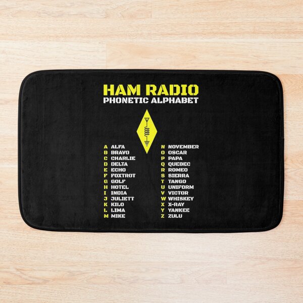 Item preview, HAM Radio Symbol - Phonetic Alphabet Chart Alfa - Zulu designed and sold by AnnSign.