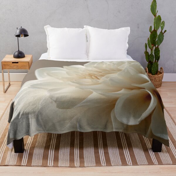 Item preview, Delicate cream dahlia in soft light designed and sold by anytka.