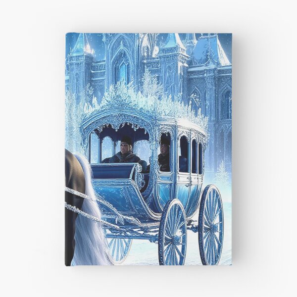 Item preview, Black Stallion and Ice Carriage – Winter Fantasy Castle designed and sold by AmetistLight.