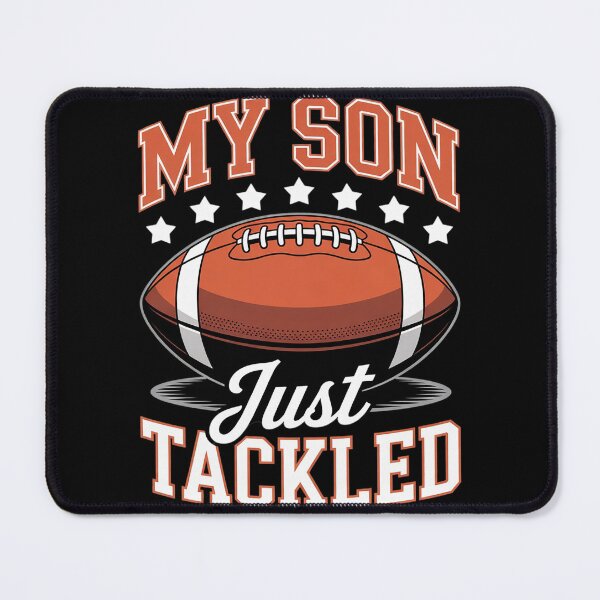 Item preview, Game Day Football Christmas My Son Just Tackled Your Son designed and sold by KonstanKoraner.
