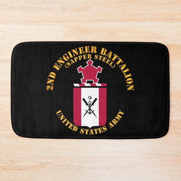 Item preview, COA - 2nd Engineer Battalion - Sapper Steel designed and sold by Military Insignia Products.