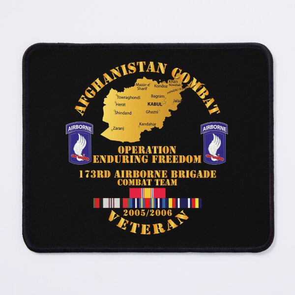 Item preview, Army - Afghanistan Vet - 173rd Airborne Bde - OEF - 2005 designed and sold by Military Insignia Products.