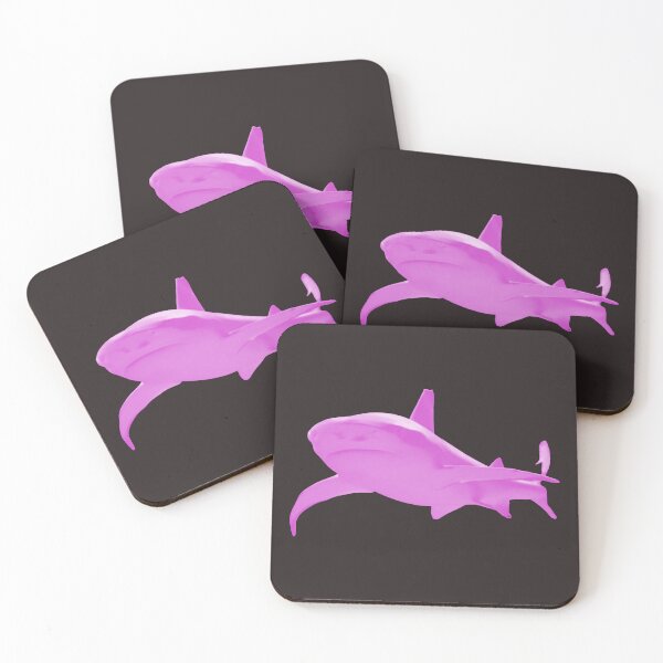 Item preview, Vibrant pink shark – Dramatic underwater look / Swiss Artwork Photography designed and sold by Raphael Wolf.