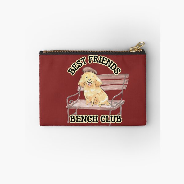 Item preview, Best Friends Bench Club – Cute Dog Watercolor Art for Dog Lovers designed and sold by TheBeeKindSpace.