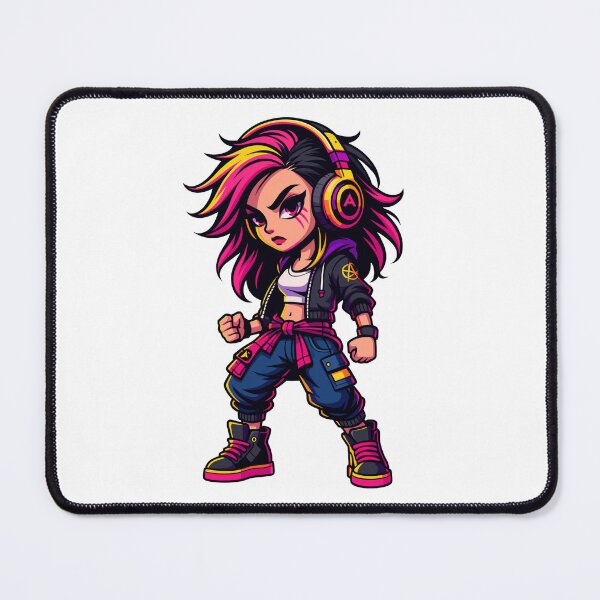 Item preview, Neon Frequency: Electric Soul Girl designed and sold by ArtesioByZaber.