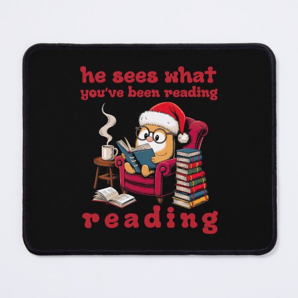 Item preview, He Sees What You've Been Reading designed and sold by Margerita23.