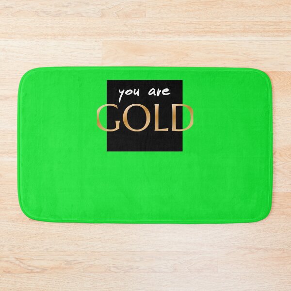 Item preview, You-Are-Gold-Music-Quote-T-Shirt designed and sold by ArthurGabriel5.