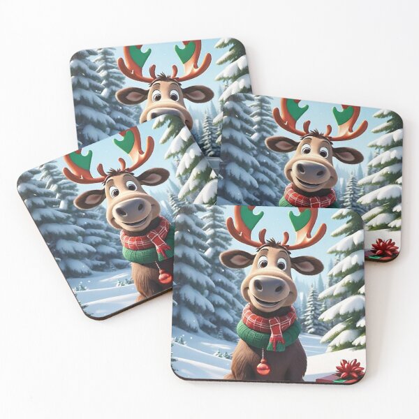 Item preview, Cute Christmas Reindeer – Holiday Cheer and Gifts designed and sold by AmetistLight.