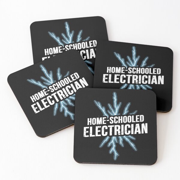 Item preview, Home-Schooled Electrician Funny Lightning Design designed and sold by MySimpleFlow.
