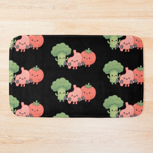 Item preview, Bariatric - Kawaii stomach and vegetables designed and sold by DamioPolArt.