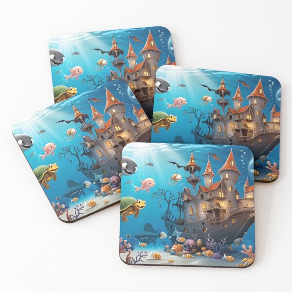 Item preview, The Illustration of Halloween Celebration Undersea  designed and sold by Pim-Crystal.