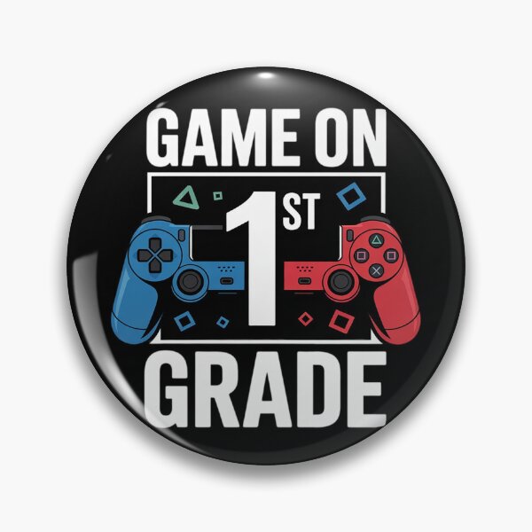 Artikelvorschau, Spielstart 1. Klasse, Schulanfang, Gamer-Kinder, Jungen entworfen und verkauft von KonstanKoraner.