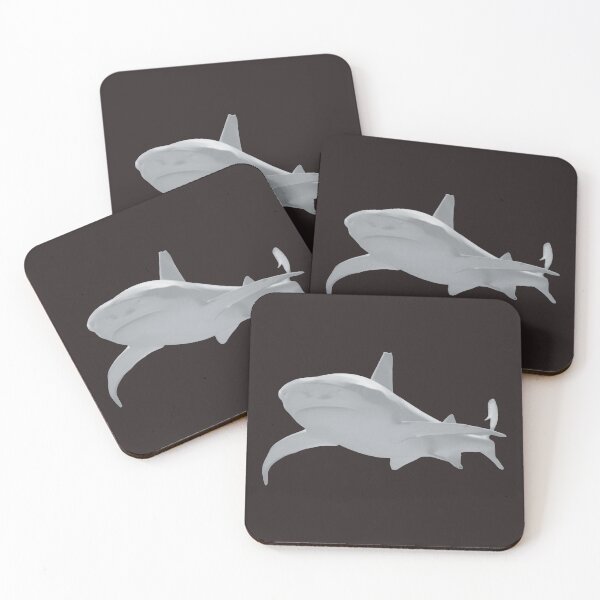 Item preview, Silver-white shark – elegance of the underwater world / Swiss Artwork Photography designed and sold by Raphael Wolf.
