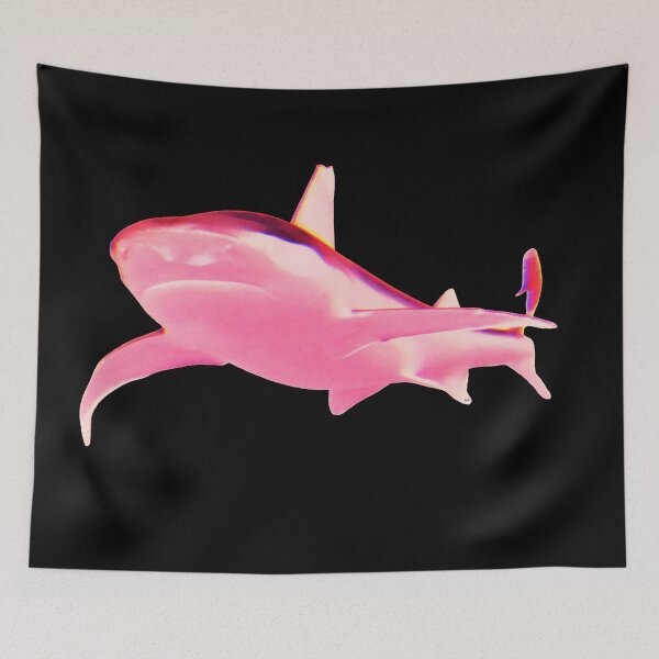 Item preview, Red-tinged shark – Dramatic underwater effect / Swiss Artwork Photography designed and sold by Raphael Wolf.