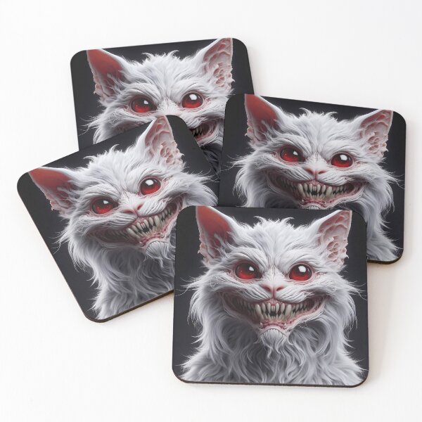 Item preview, White Cat Possessed designed and sold by GalleryBrisArt.
