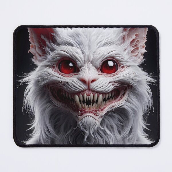Item preview, White Cat Possessed designed and sold by GalleryBrisArt.